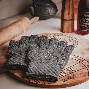 Grill Armor Oven Gloves, X-large, grey